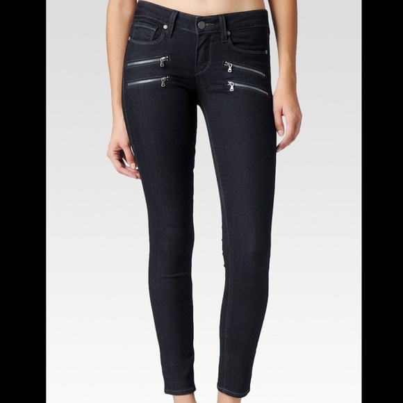 paige zipper jeans